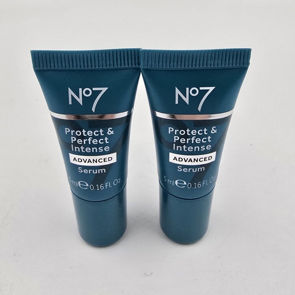 No7 Protect & Perfect Intense Advanced Serum 0.16 Fl Oz - Lot of 2